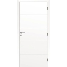 Solodoor Interiérové dvere Snow 4 plné, 80 P, biela