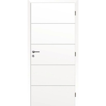 Solodoor Interiérové dvere Snow 4 plné, 70 P, biela