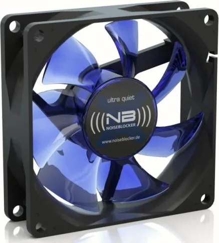 NOISEBLOCKER BlackSilentFan X-1 80x80x25mm