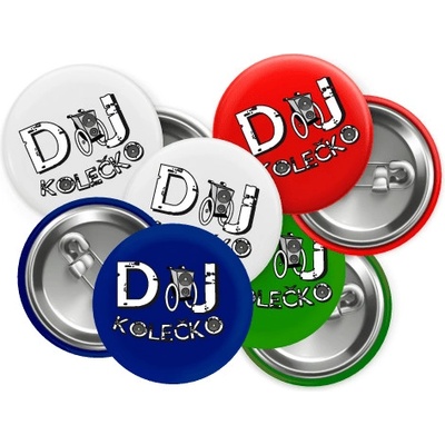 DJ Kolečko Podpoř a vytvoř Placka 25 mm