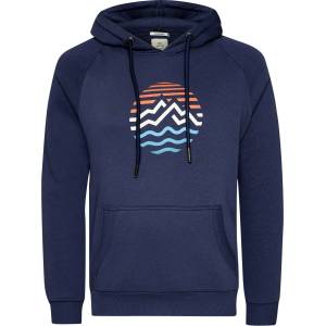 GreenBomb Мъжки суичър GreenBomb Mountain Stripes Trek Hoodie - Navy - размер XXL (216-8912-0115)