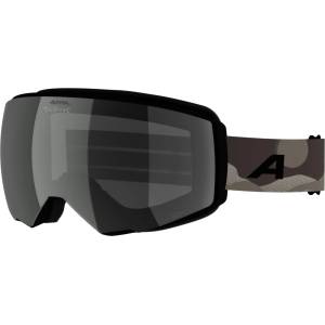 Alpina Ски маска Alpina Granby S Q-Lite S2 Ski goggles - Black / Brown / Silver - размер One Size (417-5458-0211)