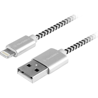 GoGEN LIGHTN300MM24 USB / lightning, 3m, stříbrný