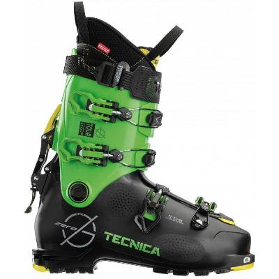 Skialpinistické lyžařské boty TECNICA Zero G Tour Scout - black/green 21/22 vel. 265