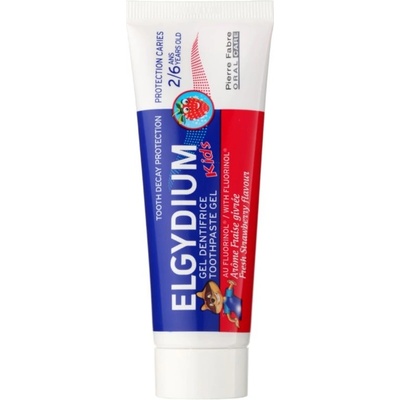 Elgydium Kids zubná pasta pre deti príchuť Fresh Strawberry 2-6 50 ml
