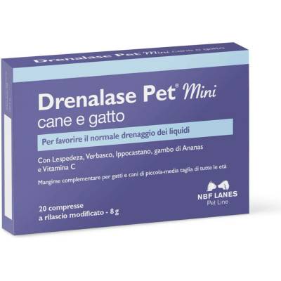 NBF Lanes drenalase pet Mini pes a kočka odvodnění tekutin 20 tbl