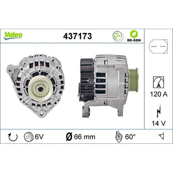generátor VALEO 437173