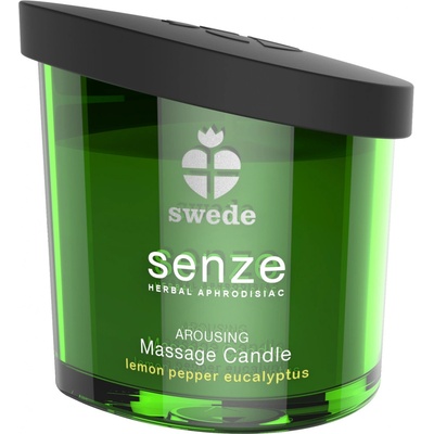 Swede Senze Massage Candle Arousing Lemon Pepper Eucalyptus 150 ml