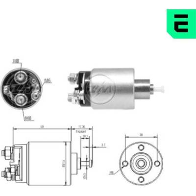 Elektromagnetický spínač, startér ERA ZM1961