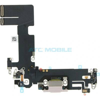 iPhone 13 flex nabíjecího konektoru růžový (OEM)