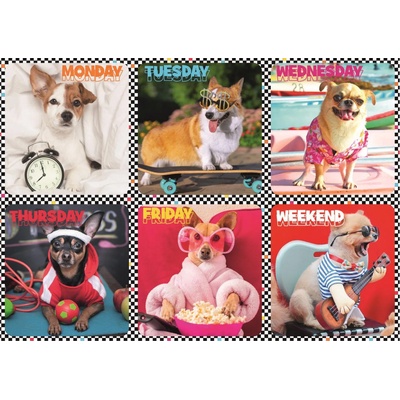 Trefl - Puzzle Happy dogs 200 pieces - 200 piese