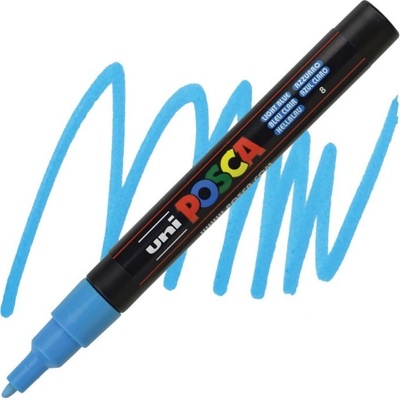 Uni Posca PC-3M světle modrá