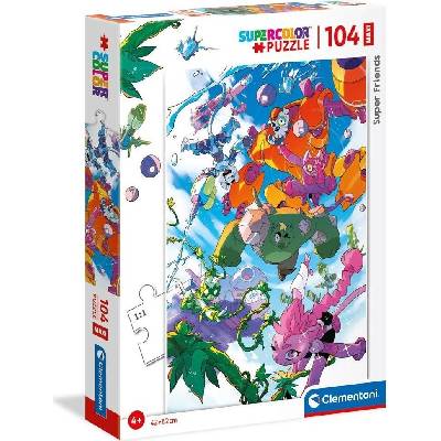 Clementoni Super Friends! MAXI 104 dielov