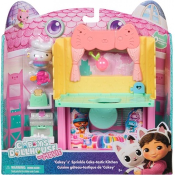 Къщата на куклите на Габи във филма: стая към голяма къща кухня (6074281)