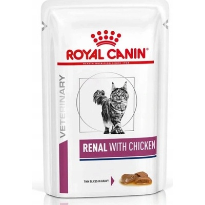 Royal Canin VD Cat Renal Chicken 24 x 85 g