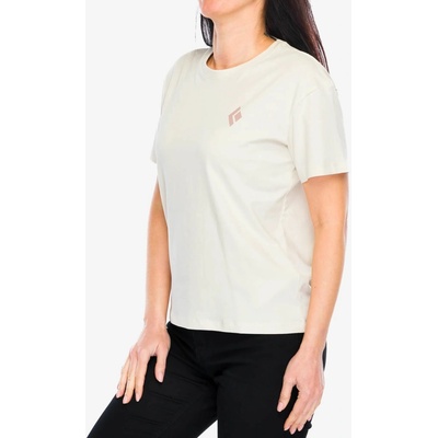 Black Diamond Heritage Badge SS Tee off white