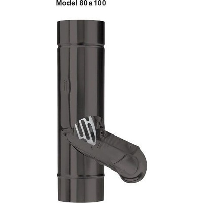 KJG Zachytávač vody 100 mm se sítkem PZ lakovaný zelená