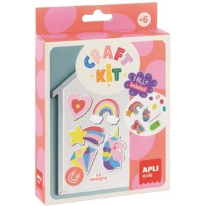 APLI Комплект магнити с диамантена мозайка, APLI Kids "Craft Kit" 20571 (20571)