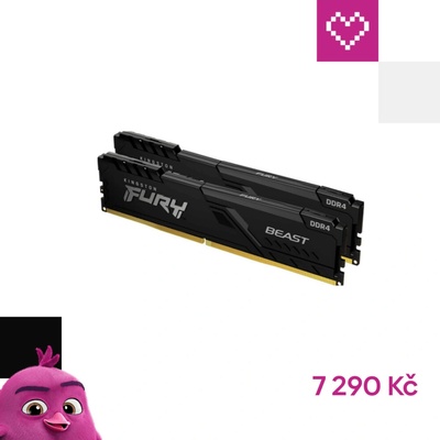 Kingston FURY Beast DDR5 32GB 3200MHz CL16 (2x16GB) KF432C16BB1K2/32