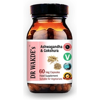 DR WAKDE’s Ашваганда и Гокшура 60 V капсули | DR WAKDE’s (HS027 (338419))