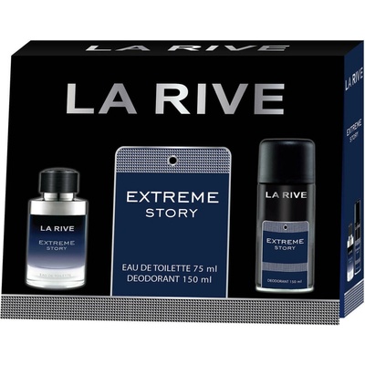 La Rive Extreme Story men EdT 75 ml + deospray 150 ml