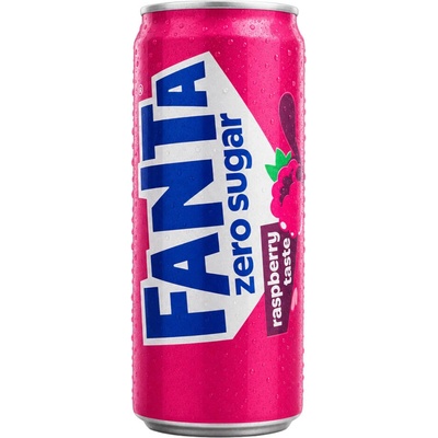 Fanta Zero Sugar Raspberry 330 ml