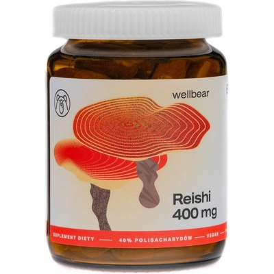 Wellbear Reishi 400 mg 60 kapsúl