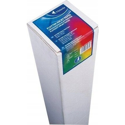 Plotterový papír, do inkoustové tiskárny, 297mm x 90m, 50 mm, 90g, VICTORIA – Hledejceny.cz