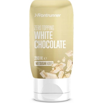 Frontrunner Zero Topping bílá čokoláda 290 ml