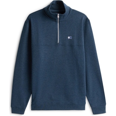 Tommy Hilfiger Men's Regular Badge 1/4 Zip Fleece - Dark Night Navy
