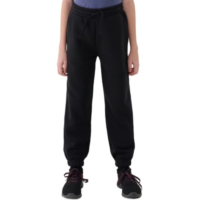 4F JUNIOR-TROUSERS CAS M1510-4FJWMM00TTROM1510-20S-DEEP BLACK černá
