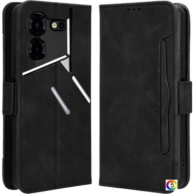 Tecno Pova 5 Pro 4G / LH8n Multiple Card Slots /Magnetic Wallet Калъф и Протектор