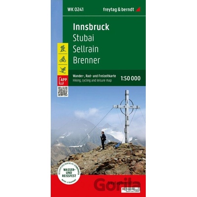 Innsbruck 1:50 000 / turistická a cykloturistická mapa - freytag&berndt