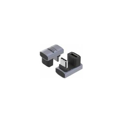MicroConnect Premium USB4 3x2 USB-C twice-angled adapter, 240W, 40Gbps Premium USB4 3x2 USB-C twice-angled adapter, 240W, 40Gbps