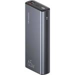 USAMS PB59 аварийно зарядно устройство с 2 USB+Type-C гнезда 30000mAh, PD бързо зарядно устройство 3.0, ЧЕРНО (CMXLOGTC01)