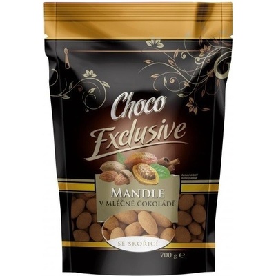 POEX Mandle v mléčné čokoládě a skořici 175 g