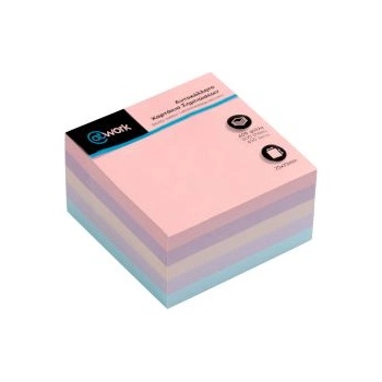 @Work Кубче лепящи листчета Foggy 75х75мм 400л