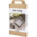 Creativ Company Set Resin Acrylic. Square Vessel