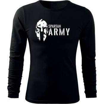 Image 1 of DRAGOWA FIT-T Тениска с дълъг ръкав Spartan Army, черна, 160 г/м2 (3528)