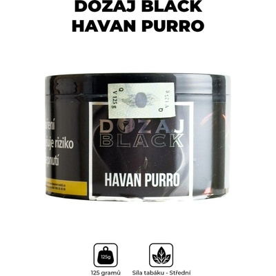 Dozaj Black Havan Purro 125 g