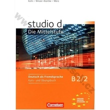 Studio d B2/2 Die Mittelstufe Kurs + CD /dovoz/