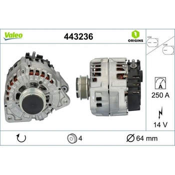 generátor VALEO 443236