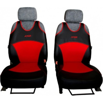 Autopoťah Pok-ter Autotričká Active Sport Leather červené Koža