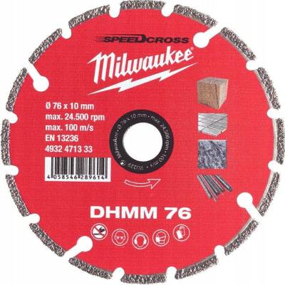 Diamantový kotouč Milwaukee 4932471333 76x10 mm