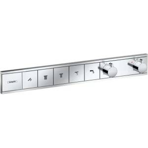 Hansgrohe RainSelect - Термостатен смесител за вграждане, за 5 консуматора, хром 15384000 (15384000)