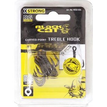 Black Cat Trojháček Curve Point DG Coating vel.4 5 ks