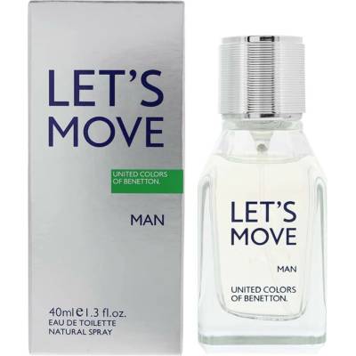 Benetton Let`s Move toaletná voda 40 ml pánska