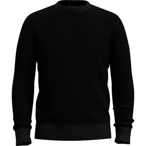 Smartwool Мъжки вълнен пуловер Smartwool Sparwood Crew Sweater Jumper - Black (005-7536-0111)
