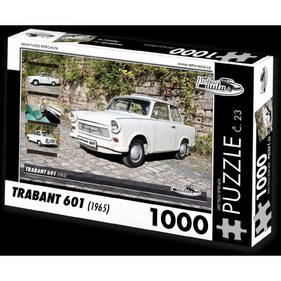 Retro-Auta č. 23 Trabant 601 1965 1000 dílků