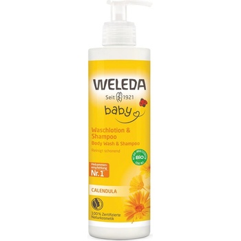 Weleda Měsíčkový mycí krém a šampon 400 ml